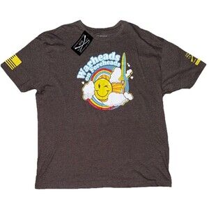 Grunt Style Warheads on Foreheads T-Shirt Men’s 2XL Brown Graphic Tee NWT